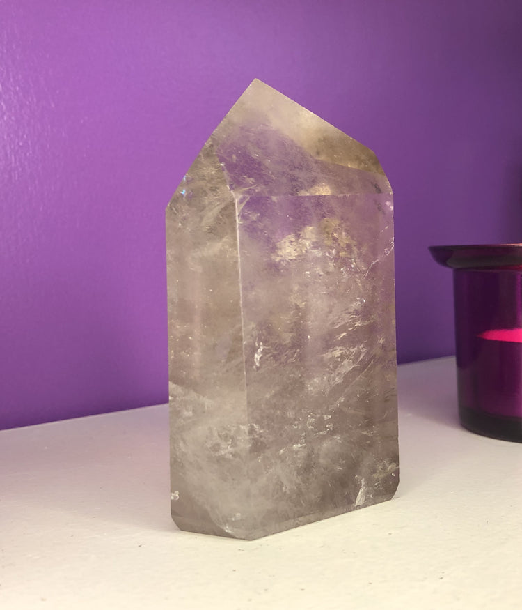 Smokey Quartz Tower