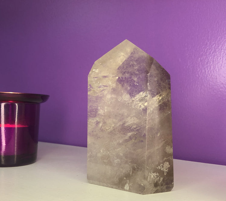 Smokey Quartz Tower