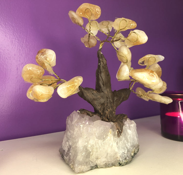 Citrine Crystal Tree (large)