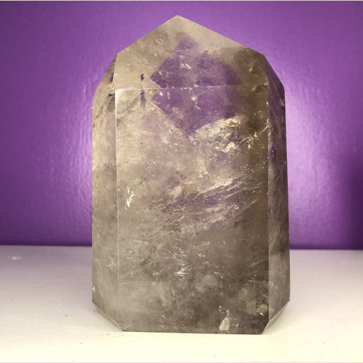 Smokey Quartz Tower