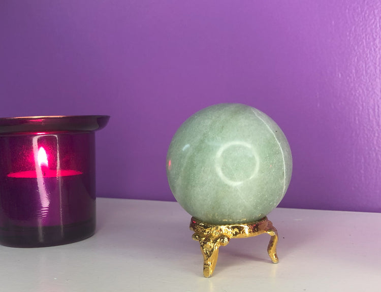 Green Adventurine Crystal Ball