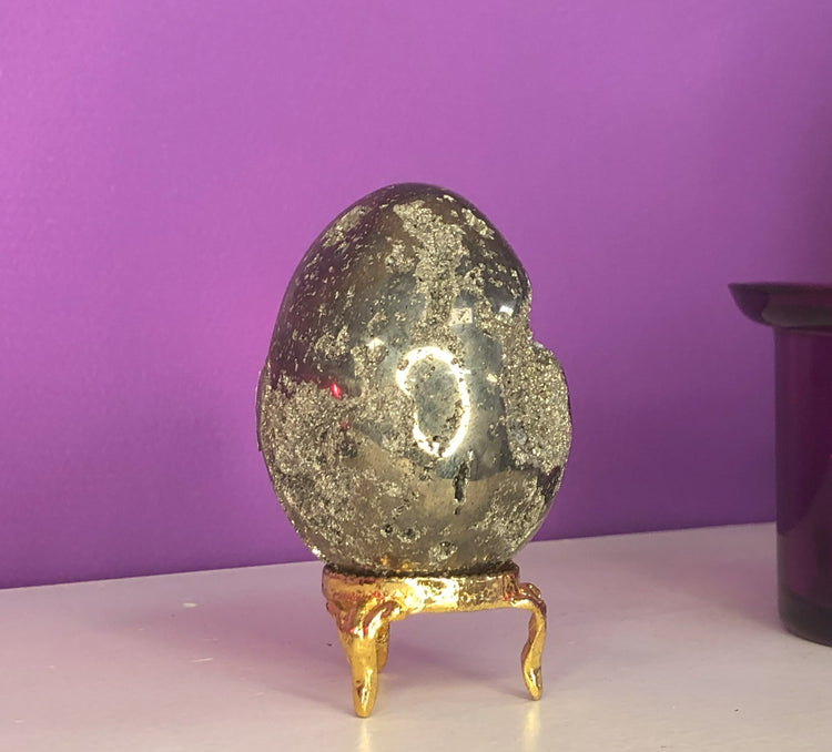 Pyrite Egg