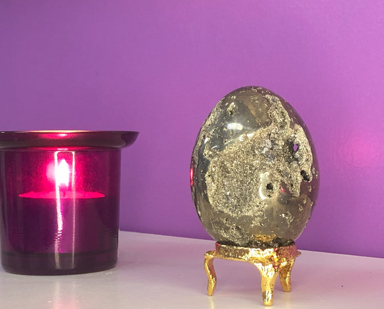 Pyrite Egg