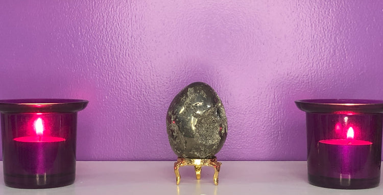 Pyrite Egg